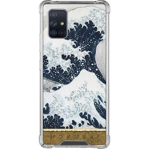 Hokusai The Great Wave off Kanagawa Galaxy A71 5G Clear Case