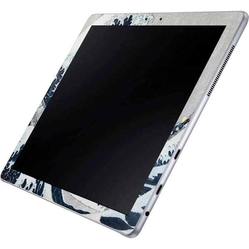 Hokusai The Great Wave off Kanagawa Galaxy Book 12in Skin