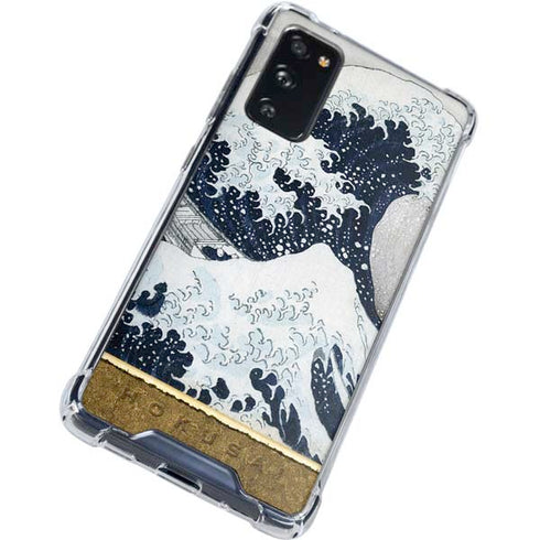Hokusai The Great Wave off Kanagawa Galaxy S20 FE Clear Case