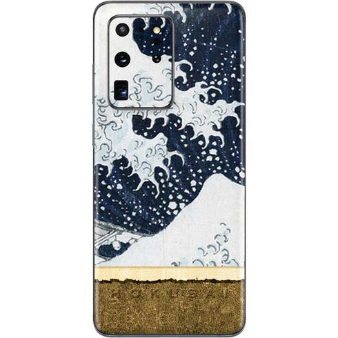 Hokusai The Great Wave off Kanagawa Galaxy S20 Ultra 5G Skin
