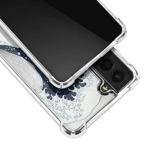 Hokusai The Great Wave off Kanagawa Galaxy S21 5G Clear Case