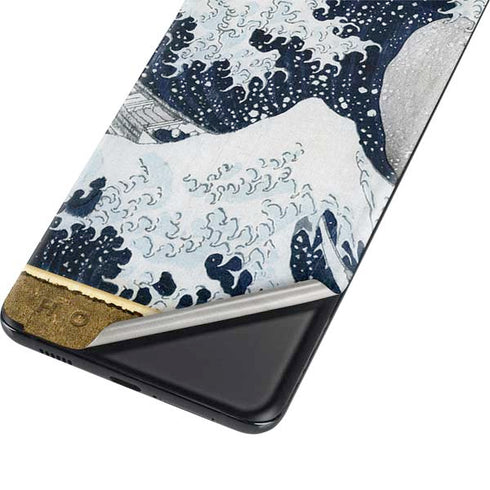Hokusai The Great Wave off Kanagawa Galaxy S21 Plus 5G Skin