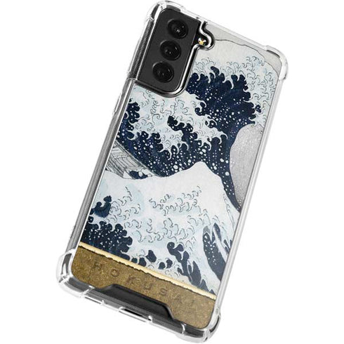 Hokusai The Great Wave off Kanagawa Galaxy S22 Plus Clear Case