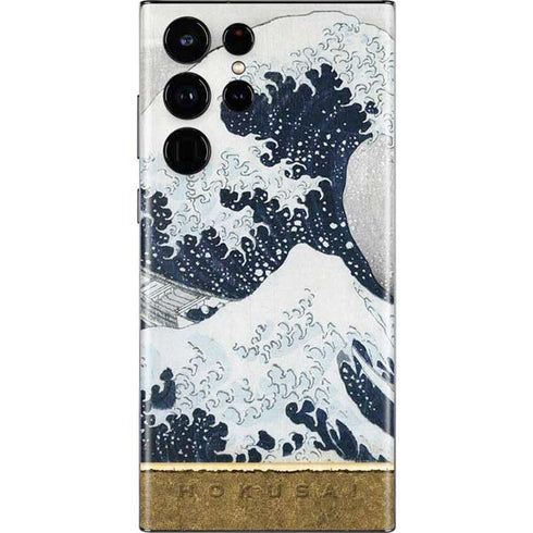 Hokusai The Great Wave off Kanagawa Galaxy S22 Ultra Skin