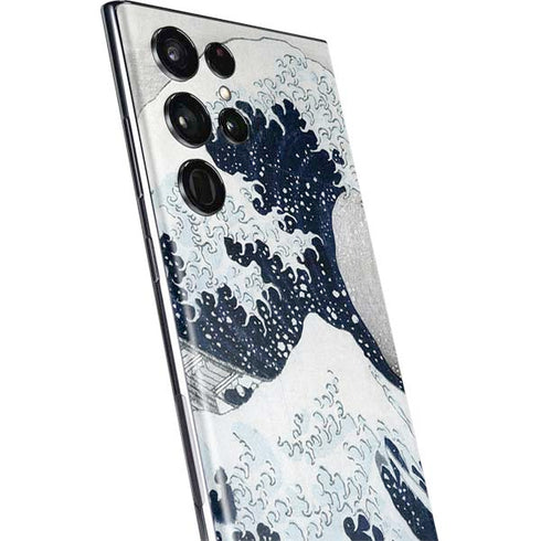 Hokusai The Great Wave off Kanagawa Galaxy S22 Ultra Skin