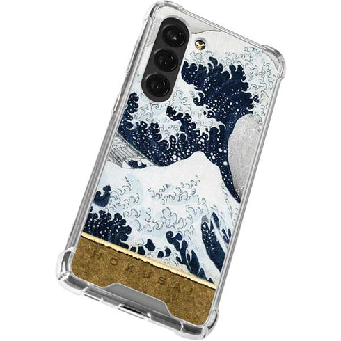 Hokusai The Great Wave off Kanagawa Galaxy S23 Clear Case