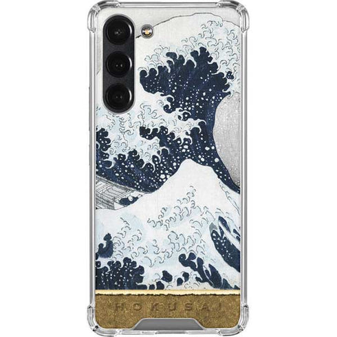 Hokusai The Great Wave off Kanagawa Galaxy S23 Plus Clear Case