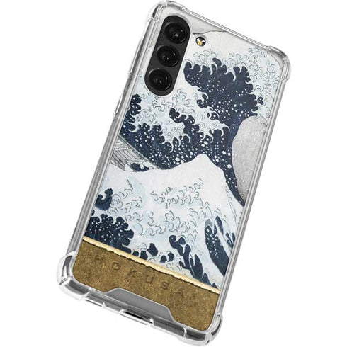 Hokusai The Great Wave off Kanagawa Galaxy S23 Plus Clear Case