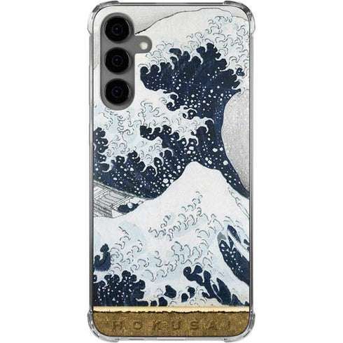 The Great Wave off Kanagawa by Hokusai Galaxy S24 Plus Clear Case