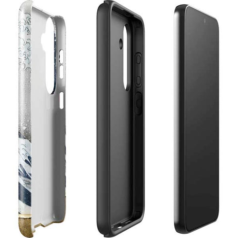 The Great Wave off Kanagawa by Hokusai Galaxy S24 Plus Impact Case