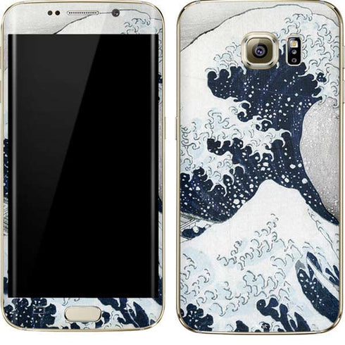 Hokusai The Great Wave off Kanagawa Galaxy S7 Edge Skin