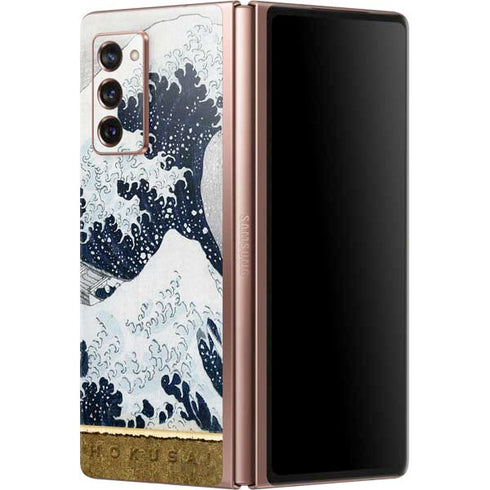 Hokusai The Great Wave off Kanagawa Galaxy Z Fold2 5G Skin