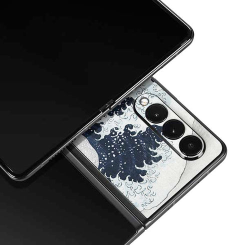 Hokusai The Great Wave off Kanagawa Galaxy Z Fold4 5G Skin