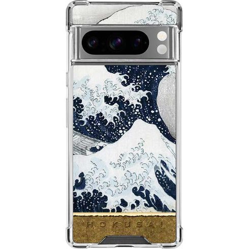 The Great Wave off Kanagawa by Hokusai Google Pixel 8 Pro Clear Case