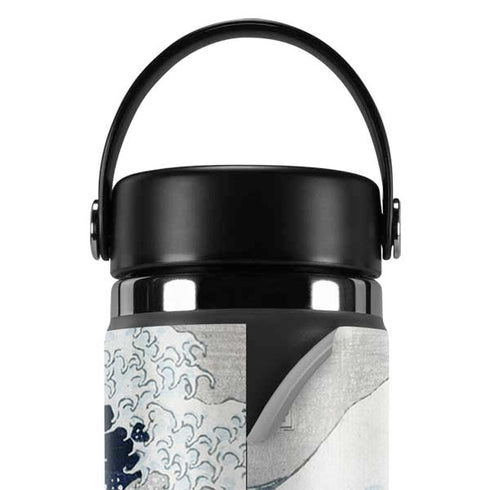 The Great Wave off Kanagawa by Hokusai Hydro Flask 20oz Wide Mouth Skin