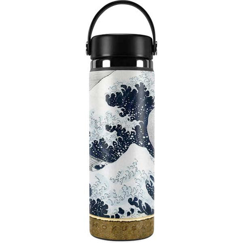 The Great Wave off Kanagawa by Hokusai Hydro Flask 20oz Wide Mouth Skin