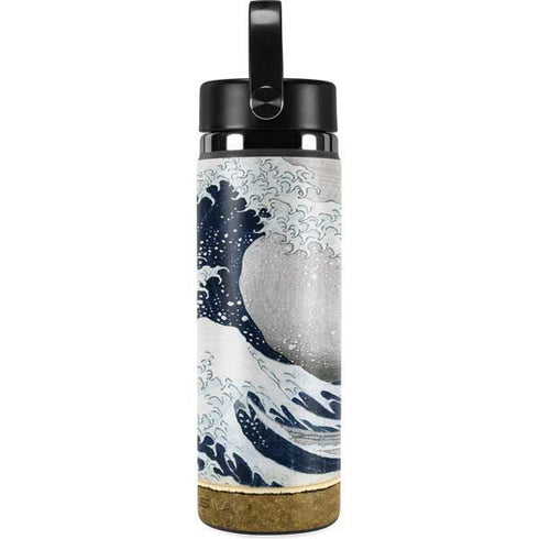 The Great Wave off Kanagawa by Hokusai Hydro Flask 20oz Wide Mouth Skin