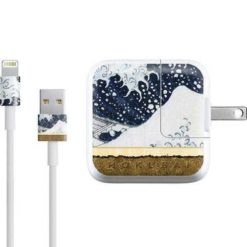 Hokusai The Great Wave off Kanagawa iPad Charger (10W USB) Skin