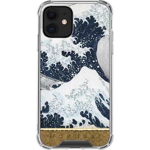 Hokusai The Great Wave off Kanagawa iPhone 12 Clear Case