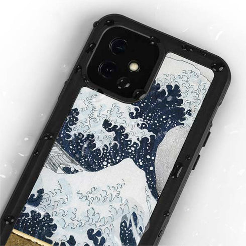 Hokusai The Great Wave off Kanagawa iPhone 12 Mini Waterproof Case