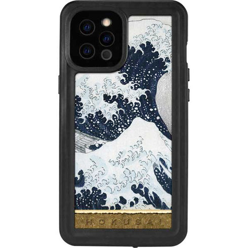 Hokusai The Great Wave off Kanagawa iPhone 12 Pro Max Waterproof Case