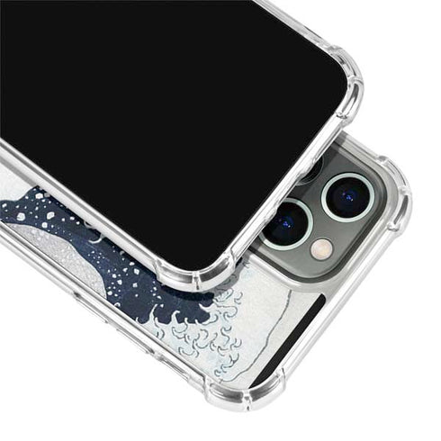 Hokusai The Great Wave off Kanagawa iPhone 13 Pro Max Clear Case