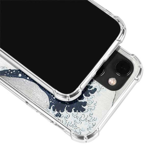 Hokusai The Great Wave off Kanagawa iPhone 14 Clear Case