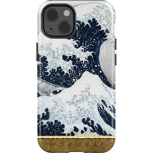The Great Wave off Kanagawa by Hokusai iPhone 15 Impact Case
