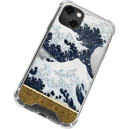Hokusai The Great Wave off Kanagawa iPhone 14 Plus Clear Case