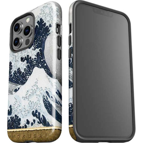 The Great Wave off Kanagawa by Hokusai iPhone 15 Pro Impact Case