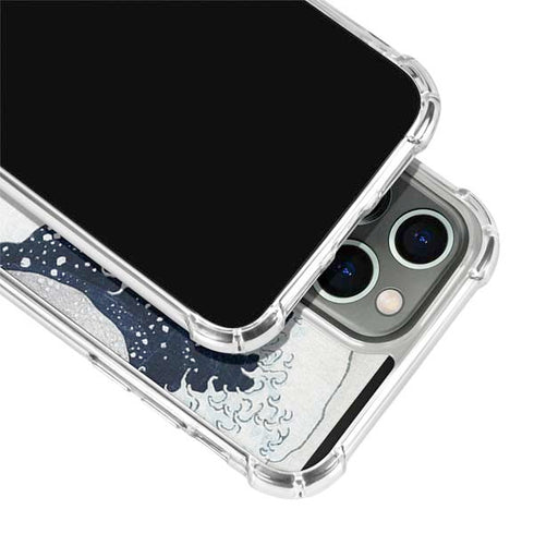 Hokusai The Great Wave off Kanagawa iPhone 14 Pro Max Clear Case