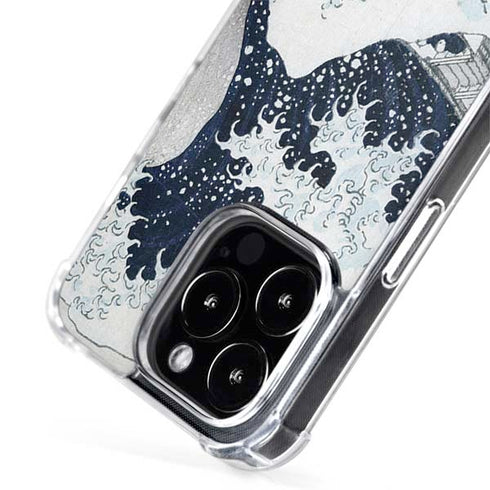 The Great Wave off Kanagawa by Hokusai iPhone 15 Pro Max MagSafe Case