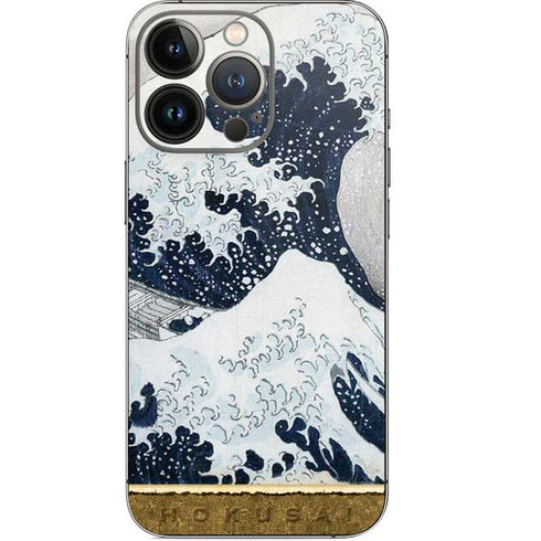 Hokusai The Great Wave off Kanagawa iPhone 14 Pro Skin