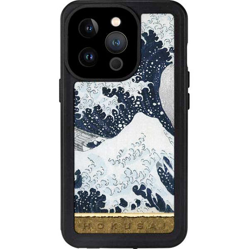 Hokusai The Great Wave off Kanagawa iPhone 14 Pro Waterproof Case