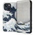 The Great Wave off Kanagawa by Hokusai iPhone 15 Plus Folio Case