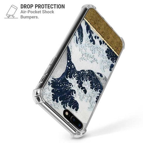 The Great Wave off Kanagawa by Hokusai iPhone 7/8 Plus Clear Case