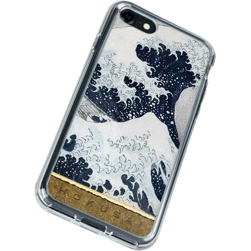 Hokusai The Great Wave off Kanagawa iPhone SE (2nd & 3rd Gen) Clear Case