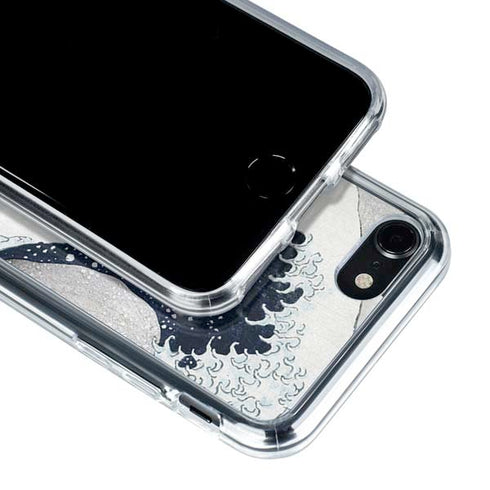 Hokusai The Great Wave off Kanagawa iPhone SE (2nd & 3rd Gen) Clear Case