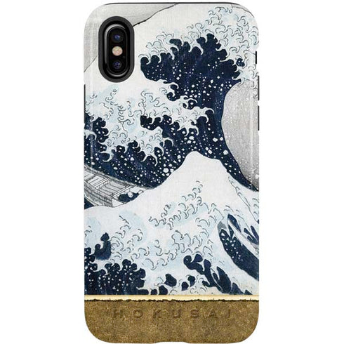 Hokusai The Great Wave off Kanagawa iPhone X Pro Case