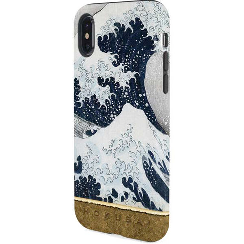 Hokusai The Great Wave off Kanagawa iPhone X Pro Case