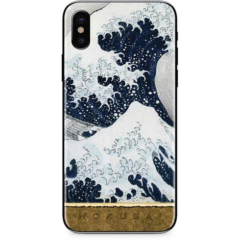 Hokusai The Great Wave off Kanagawa iPhone XS Skin