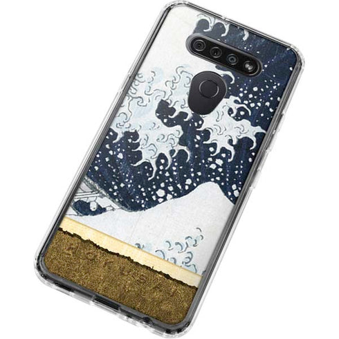The Great Wave off Kanagawa by Hokusai LG K51/Q51 Clear Case