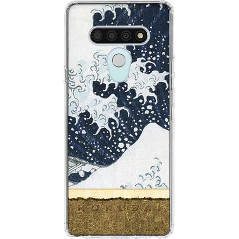 The Great Wave off Kanagawa by Hokusai LG Stylo 6 Clear Case