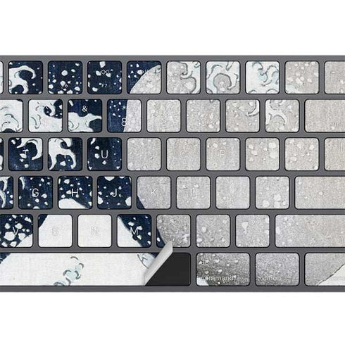 The Great Wave off Kanagawa by Hokusai Magic Keyboard with Numeric Keypad Skin