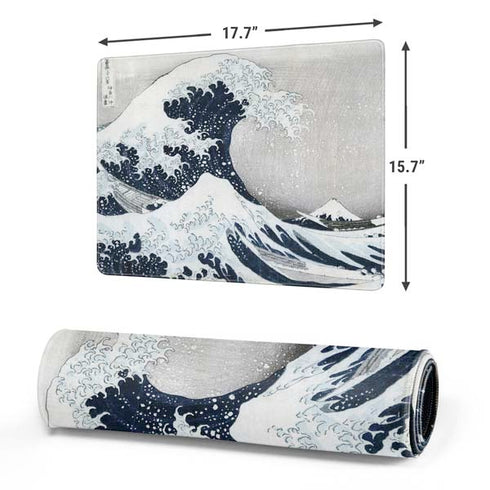 The Great Wave off Kanagawa by Hokusai Gaming Mouse Pad