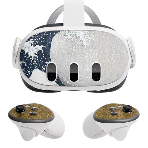 The Great Wave off Kanagawa by Hokusai Meta Quest 3 Skin