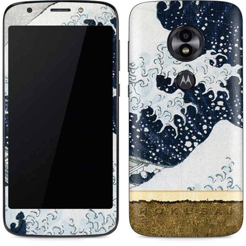 Hokusai The Great Wave off Kanagawa Moto E5 Play Skin