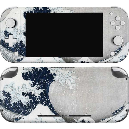 Hokusai The Great Wave off Kanagawa Nintendo Switch Lite Skin