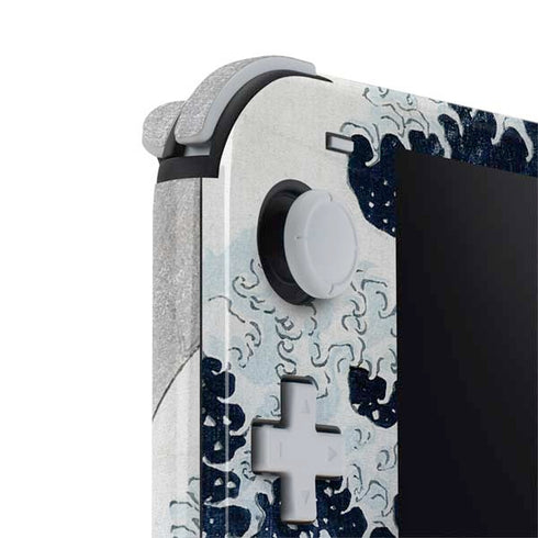 Hokusai The Great Wave off Kanagawa Nintendo Switch Lite Skin