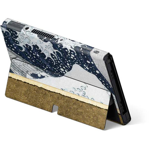 Hokusai The Great Wave off Kanagawa Nintendo Switch OLED (2021) Skin